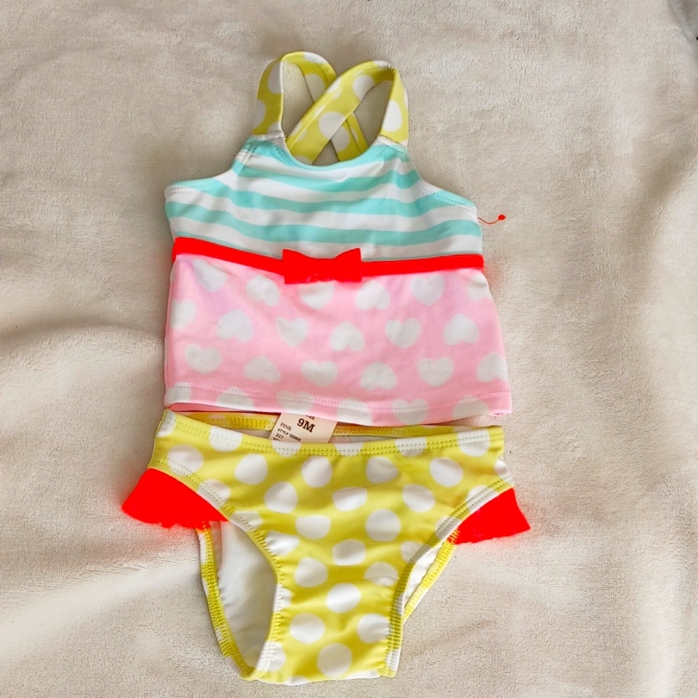 Little Girls Cat & Jack 2 piece bikini